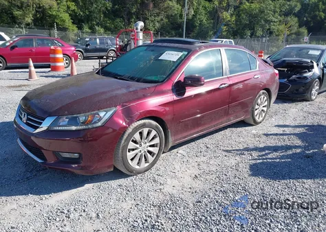 2014 Honda Accord Ex from USA, damaged, VIN 1HGCR2F77EA176906